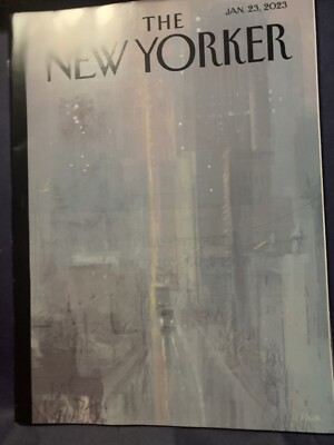 The New Yorker Magazine - January 23, 2023 Pascal Campion ''Daybreak'' Cover - New