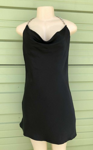 NEW ZARA Woman BLACK MINI CAMISOLE 