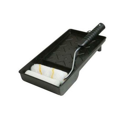 GU3699 Silverline Mini Roller & Tray Set 100mm Decorating DIY Tool