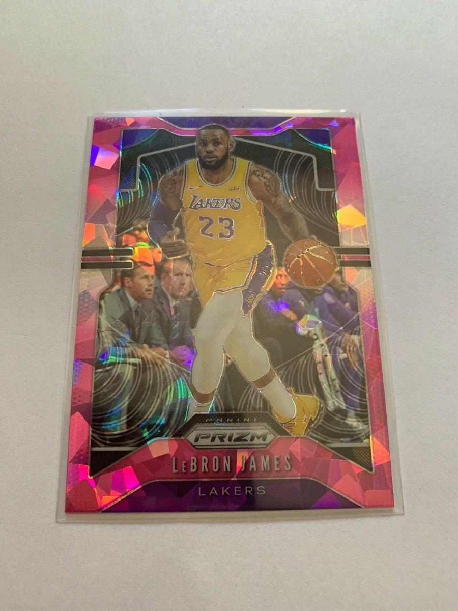 2019-20 Panini Prizm - LeBron James #129 Pink Ice Prizm for sale