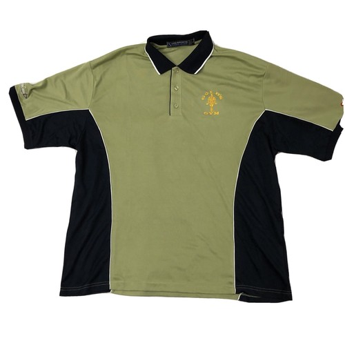 Golds Gym Polo XL Olive \u0026 Black | eBay