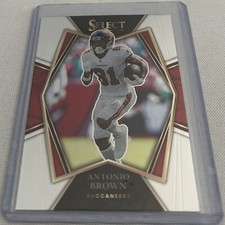 2021 Panini Select Football Antonio Brown Tampa Bay Buccaneers Premier Level 132
