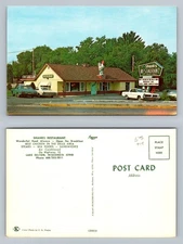 Lake Delton, WI-Wisconsin, Shanks Restaurant Chicken Sign View Vintage Postcard