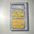 Pokémon CGC 10 Pikachu 214 Illustration Contest 2024 Scarlet & Violet Promo