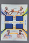 2024-25 Panini Immaculate Bridges/Jalen Brunson Towns Hart Quad Mem Jersey /99