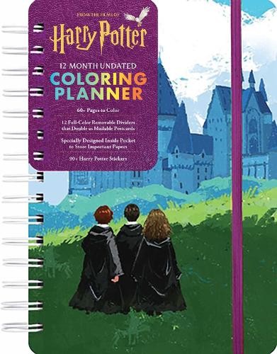 Harry Potter 12-Month Undated Coloring Planner by  Editors of... - 9781667210605