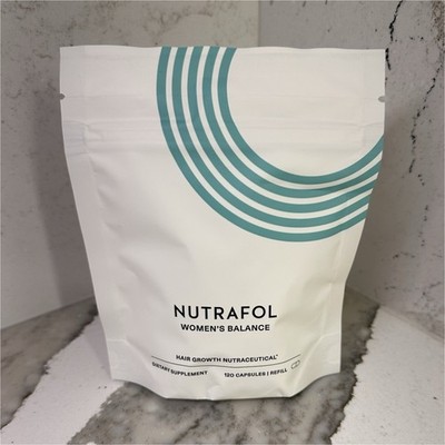 Nutrafol Women's Balance Hair Growth Nutraceutical 120 Capsules *NEW*