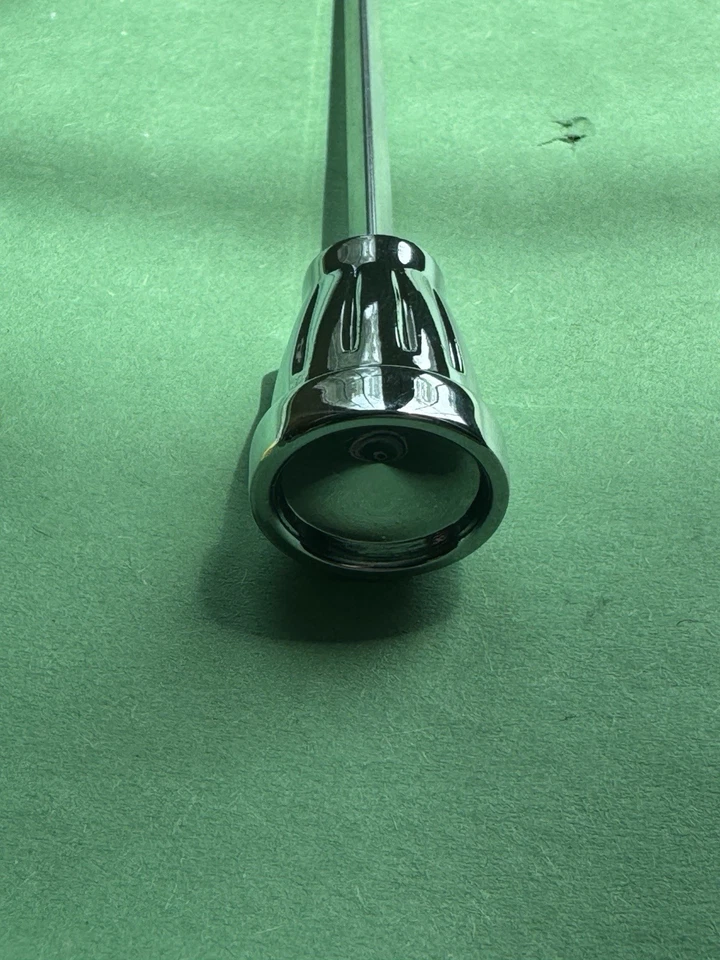 Ford Mustang 1965 1966 cromo perilla y eje para el interruptor de faros C5ZZ-11661-B Foto 2 de 4