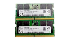 SK HYNIX 16GBx2 DDR5 5600 LAPTOP SODIMM RAM 1RX8 PC5-5600B -