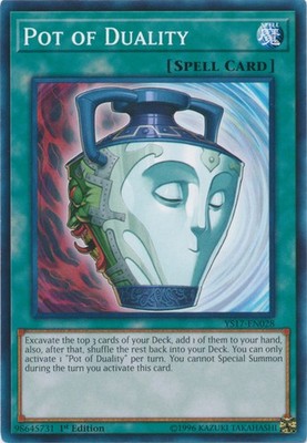 Pot of Duality - YS17-EN028 - Common - 1st Edition - Near Mint