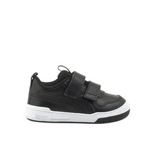 PUMA Multiflex Synthetic Leather Slip On Toddler Boys Black Sneakers Casual Sho