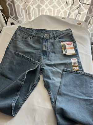 38X32Wrangler Relaxed Fit Straight Leg Jeans Five Star Premium Men's Flex NWT