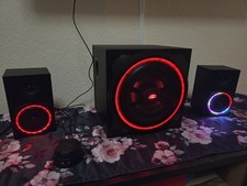 Speedlink Gravity Carbon 2.1-Kanal Lautsprechersystem - Schwarz.