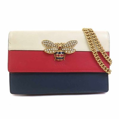 Authentische GUCCI Queen Margaret Kette Geldbörse Umhängetasche...