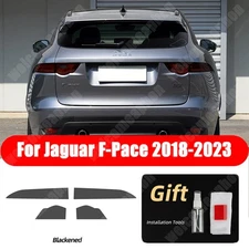 Pre-cut Taillight Smoke Paint Protection Tint Wrap Film For Jaguar F-Pace 18-23