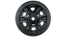 POWER WHEELS - 3900-6457 Black Rear Rim for Jurassic World Dino Racer  ATV