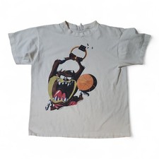 Vtg 1994 Taz Basketball Shirt Mens Size XL Doube Sided Graphic Warner Brothers