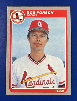 1985 Fleer Baseball Bob Forsch St. Louis Cardinals #223
