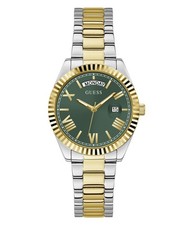 Guess Luna Men's Two Tone Day Date Quartz Watch - GW0308L5 NEW