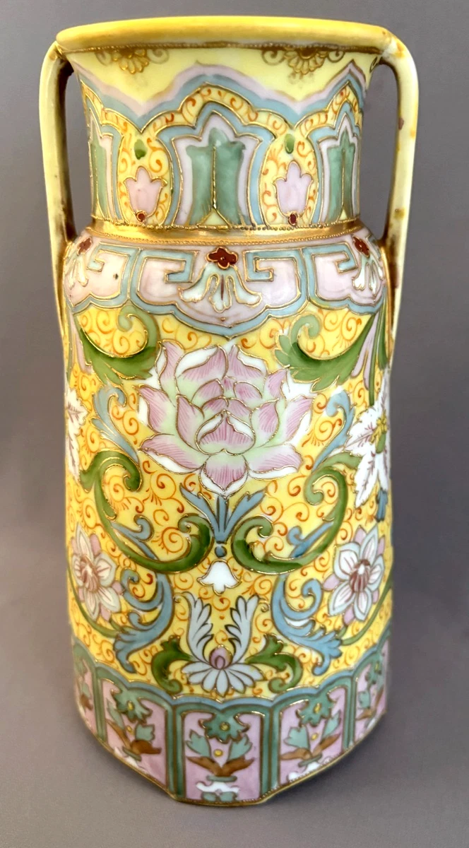 陶瓷日本古董花瓶| eBay