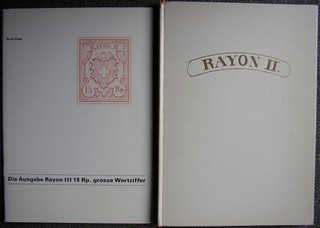 Rayon II von Ernst Müller Die Ausgaben Rayon III 15 Rp. grosse Wertziffer Gees