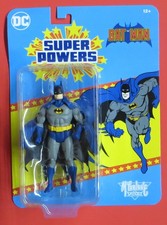 BAT-MAN MCFARLANE SUPER POWERS CROWD FUND FUNDED BATMAN COLLECTOR CLUB DC 4 5