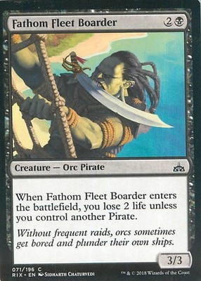 Fathom Fleet Boarder C Rivals of Ixalan 71 NM