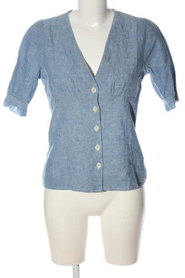 LEON & HARPER Blouse à manches courtes Dames Blouse T EU 36 bleu élégant - Photo 1/4