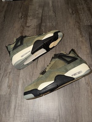 Size 10 - Jordan 4 SE Retro Low Craft - Olive