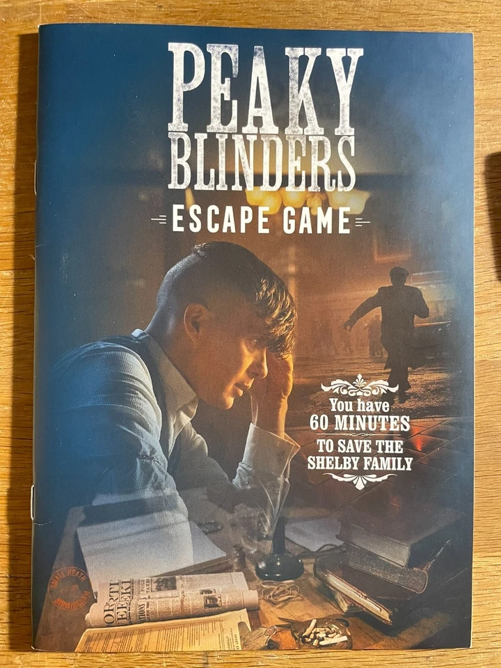 Peaky Blinders Escape Room Board Game Asmodee 2-8 Players opened/unused 14+ - Image 3 of 4