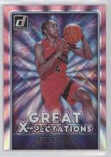 2021 Panini Donruss Great X-Pectations Holo Pink Laser Scottie Barnes #22 0v3r