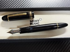 Montblanc Meisterstuck 149 Penna Stilografica 14C Bicolore Pennino F Ottime Condizioni
