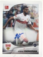2022-23 TOPPS CHROME BUNDESLIGA AUTO JOSHA VAGNOMAN  064/165 VFB STUTTGART