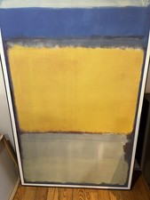 Mark Rothko Number 10 Large Framed Abstract Art Print 58x38 McGaw Graphics