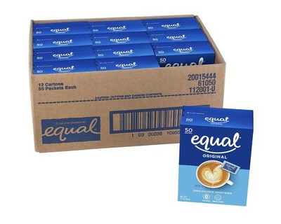Aspartame Acesulfame-K Zero Calorie Sugar Free Artificial Sweetener Packets