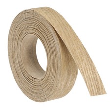 3/4" x 25ft Wood Veneer Edge Banding, Iron on Ash Wood Edging Strips