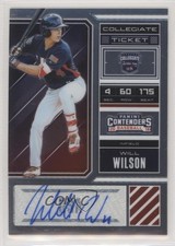 2018 Panini Elite Extra Edition 50/99 Will Wilson #USA-WW Auto nu7