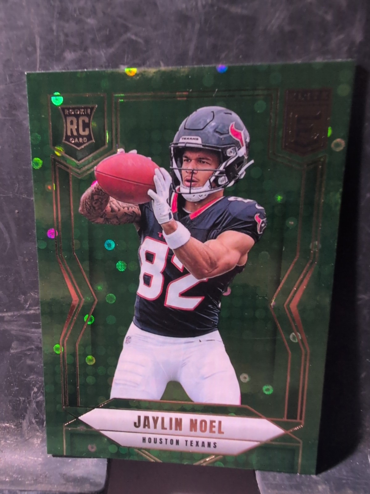 2025 Panini Donruss Elite - Rookies Jaylin Noel #135 Green Disco (RC)