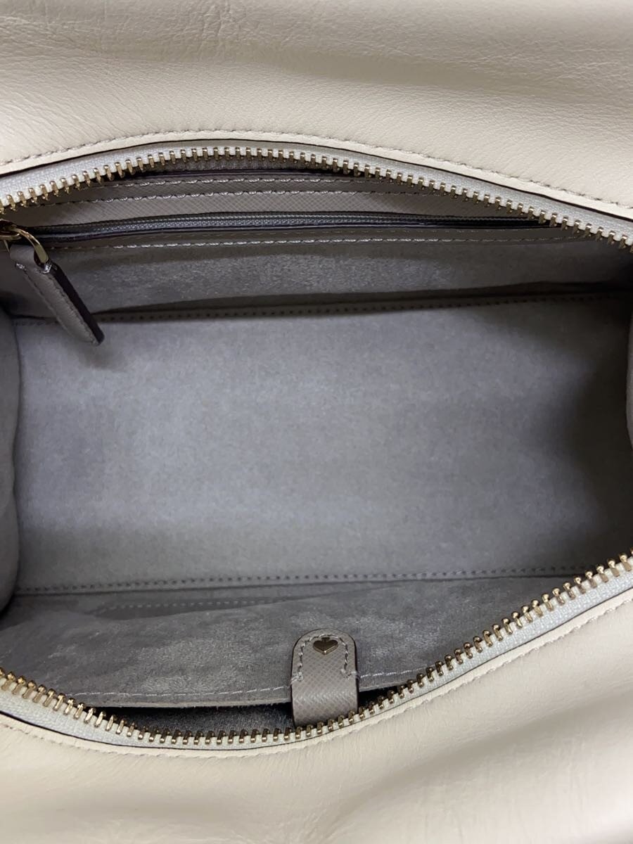 kate spade new york shoulder bag leather gray plain thumbnail 6