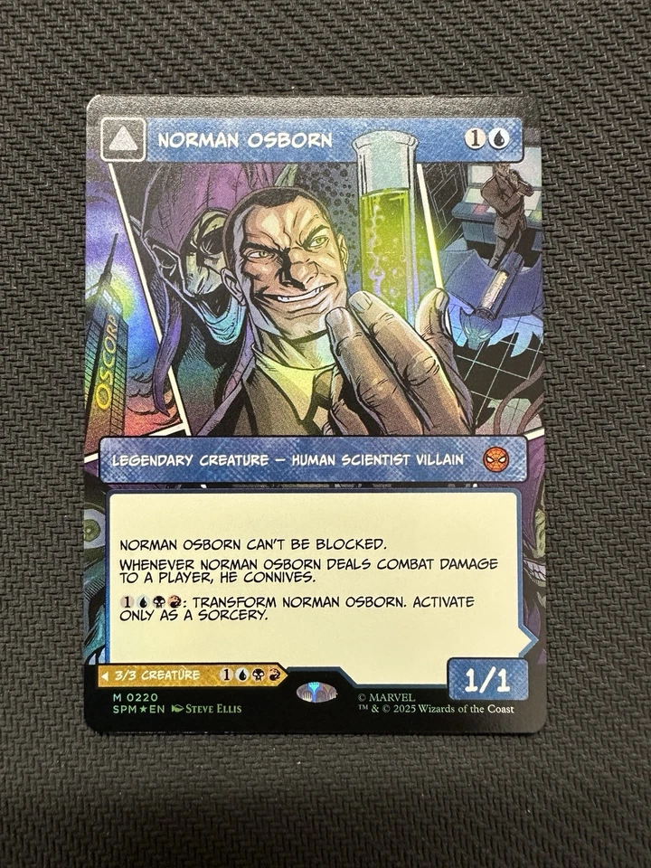 MTG Spider-Man Green Goblin Mythic Foil English - Bild 2 von 3