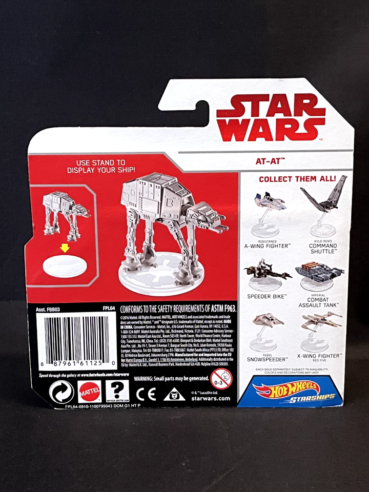 St. Luke Sticker Hot Wheels Star Wars Starships Character Cars Carships Battle Rollers ...