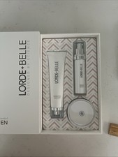 LORDE BELLE Consciously created SKINCARE REGIMEN 3:1 GIFT SET Retail 199 NIB