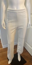 Vintage Fairfield Brookvalley White Polyester Pants Womens Small