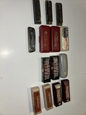 14 Harmonicas Various Brands Keys All New Or Very Lightly Used