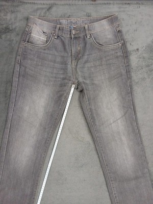 For Friends Herren Jeans Hose Straight Leg regular classic Fit 50 M W33 L34 grau