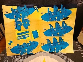 Lego 1984 Space Command/Robot Center 6951 Instruion Manual/parts/figure