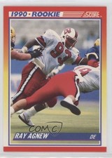 1990 Score 1990 Rookie Ray Agnew #293 0z2x