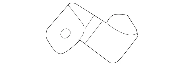 Soporte convertidor catalítico genuino GM 12653070 Foto 3 de 4