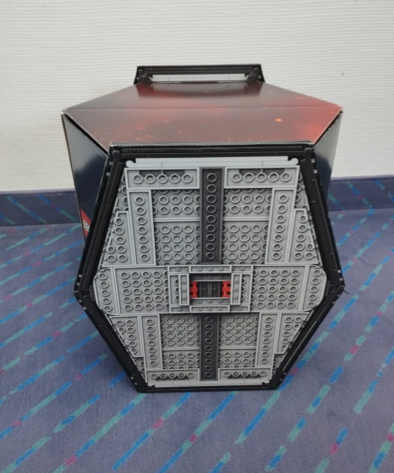 LEGO Star Wars Store Display Cardboard Cube 2015 Tie Fighter RARE Banner - Bild 2 von 4