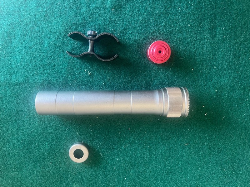 Benelli M1 Super 90 Magazine Extension Kit OEM 2 rnd H20 Siver w/extras 12 GA